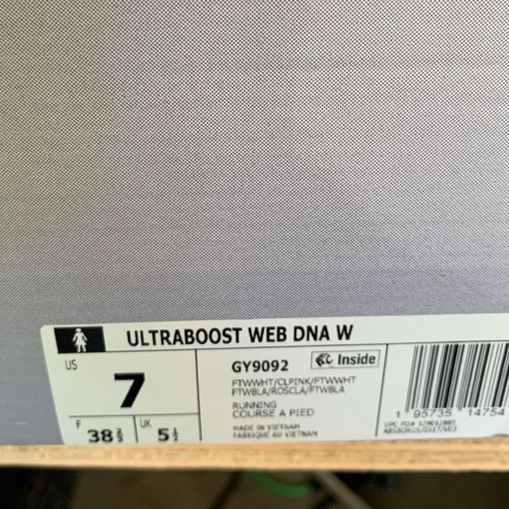 adidas UltraBOOST Web DNA Clear Pink - Picture 10 of 10